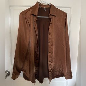 Satin Princess Polly button down